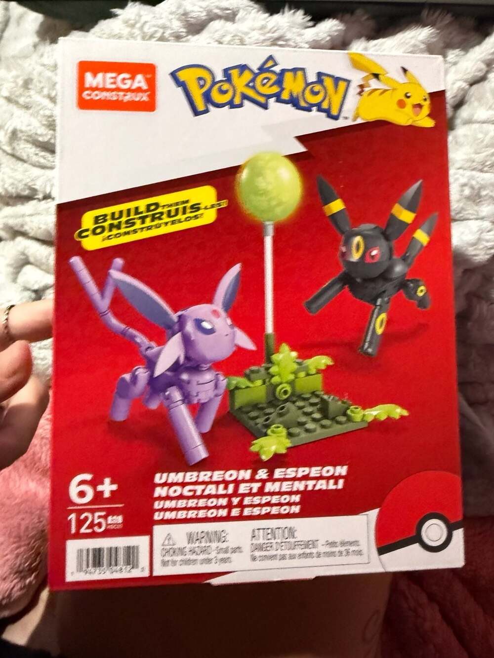 Mega Construx Pokemon Umbreon & Espeon Building Set